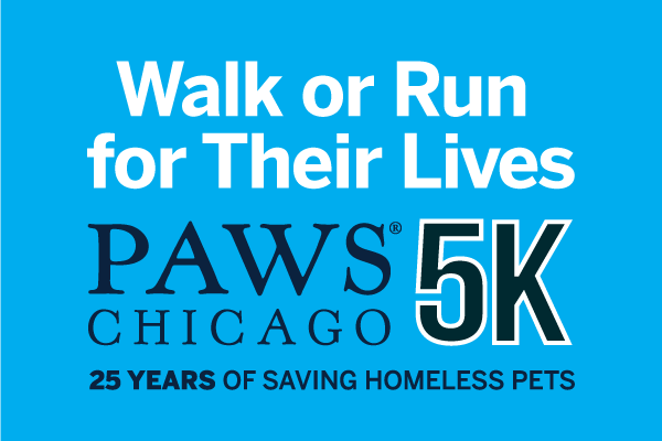 PAWS Chicago 5K Walk/Run logo